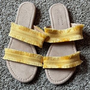 NEW Yellow Sandals